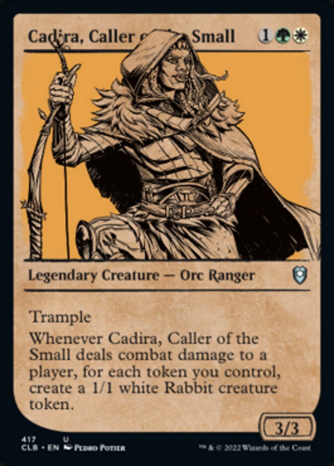 Cadira, Caller of the Small (Showcase) [Commander Legends: Battle for Baldur's Gate] | Tacoma Games