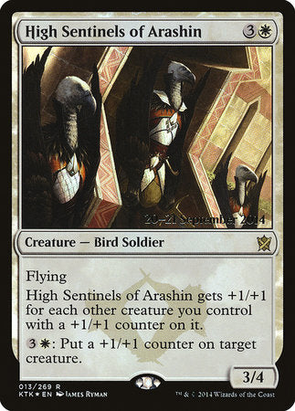 High Sentinels of Arashin [Khans of Tarkir Promos] | Tacoma Games