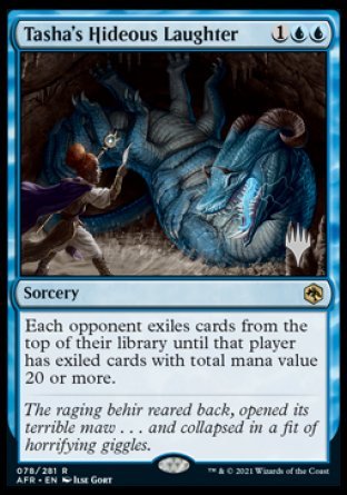 Tasha's Hideous Laughter (Promo Pack) [Dungeons & Dragons: Adventures in the Forgotten Realms Promos] | Tacoma Games