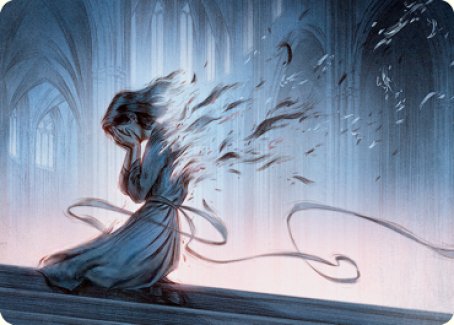 Fading Hope Art Card [Innistrad: Midnight Hunt Art Series] | Tacoma Games