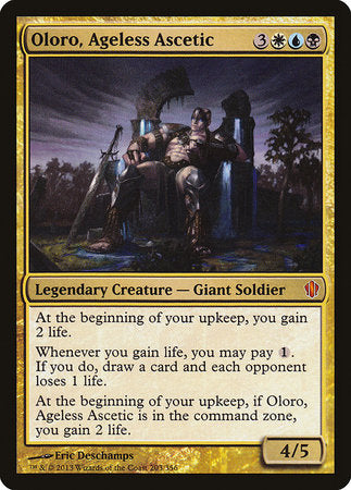 Oloro, Ageless Ascetic [Commander 2013] | Tacoma Games