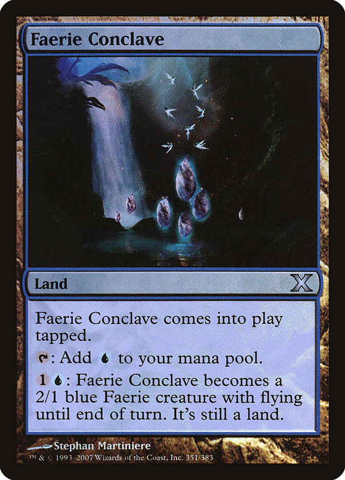 Faerie Conclave (Premium Foil) [Tenth Edition] | Tacoma Games