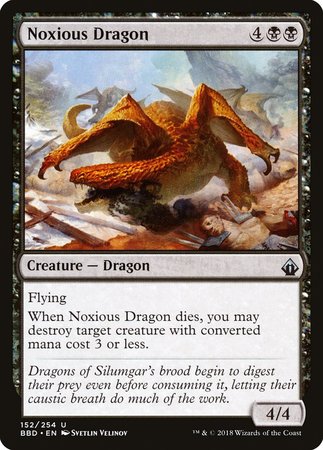 Noxious Dragon [Battlebond] | Tacoma Games