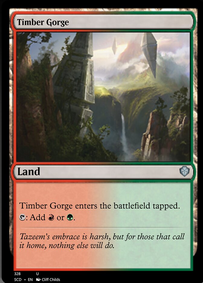 Timber Gorge [Starter Commander Decks] | Tacoma Games