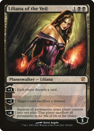 Liliana of the Veil [Innistrad] | Tacoma Games