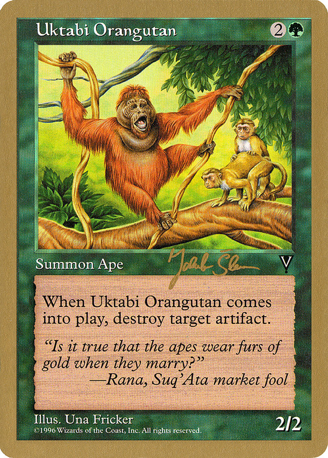 Uktabi Orangutan (Jakub Slemr) [World Championship Decks 1997] | Tacoma Games