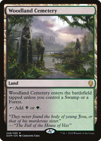 Woodland Cemetery [Dominaria Promos] | Tacoma Games