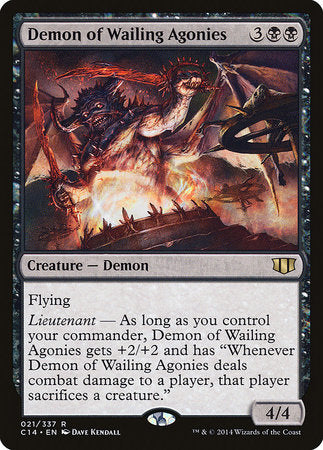 Demon of Wailing Agonies [Commander 2014] | Tacoma Games