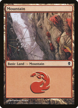 Mountain (245a) [Zendikar] | Tacoma Games