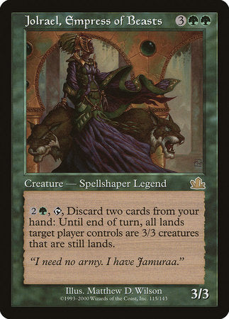 Jolrael, Empress of Beasts [Prophecy] | Tacoma Games