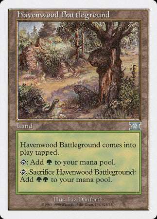 Havenwood Battleground [Classic Sixth Edition] | Tacoma Games