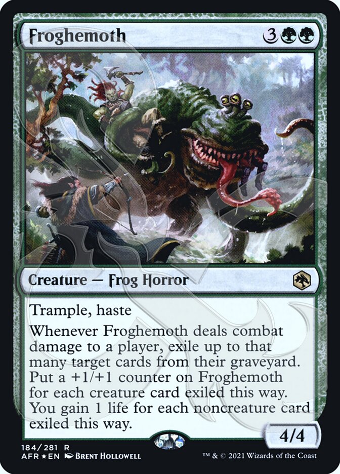 Froghemoth (Ampersand Promo) [Dungeons & Dragons: Adventures in the Forgotten Realms Promos] | Tacoma Games