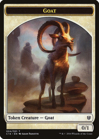 Goat // Thopter Double-sided Token [Commander 2016 Tokens] | Tacoma Games