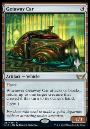 Getaway Car (Promo Pack) [Streets of New Capenna Promos] | Tacoma Games