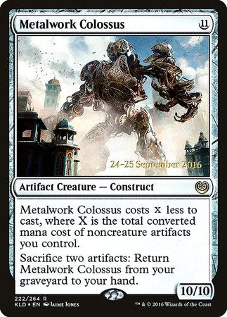 Metalwork Colossus [Kaladesh Promos] | Tacoma Games