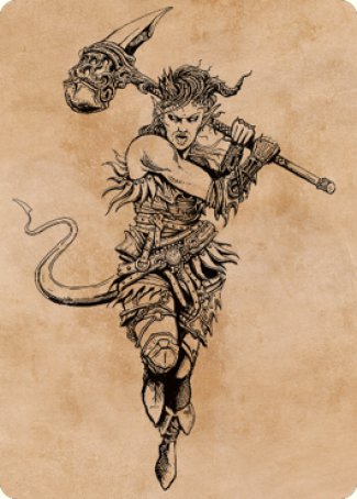 Karlach, Fury of Avernus Art Card (54) [Commander Legends: Battle for Baldur's Gate Art Series] | Tacoma Games