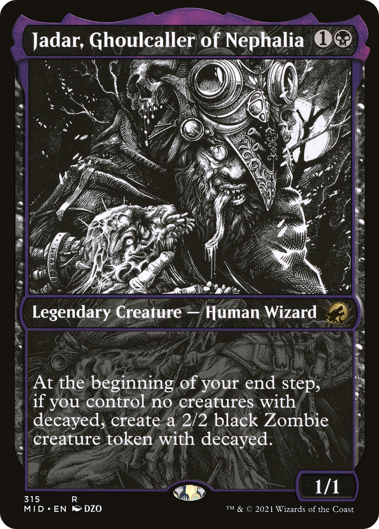 Jadar, Ghoulcaller of Nephalia (Showcase Eternal Night) [Innistrad: Midnight Hunt] | Tacoma Games