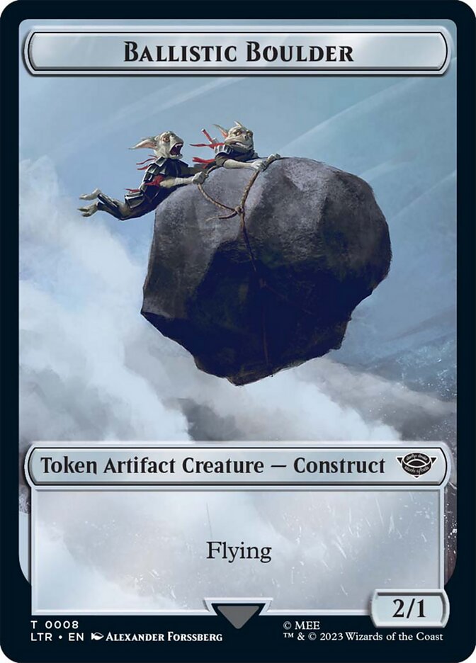 Ballistic Boulder Token [The Lord of the Rings: Tales of Middle-Earth Tokens] | Tacoma Games