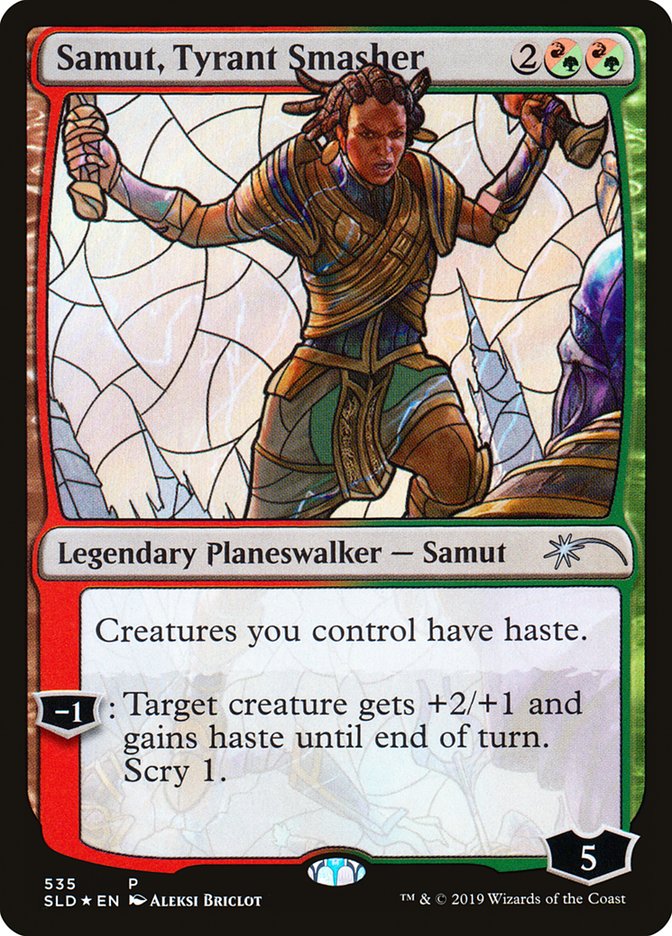 Samut, Tyrant Smasher (Stained Glass) [Secret Lair Drop Promos] | Tacoma Games