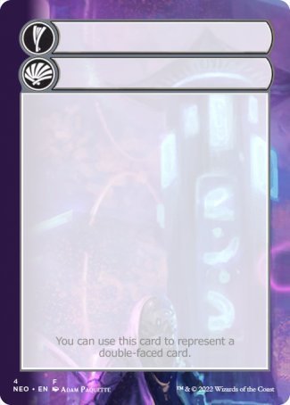 Helper Card (4/9) [Kamigawa: Neon Dynasty Tokens] | Tacoma Games