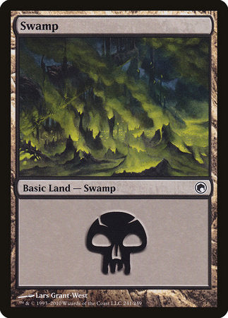 Swamp (241) [Scars of Mirrodin] | Tacoma Games