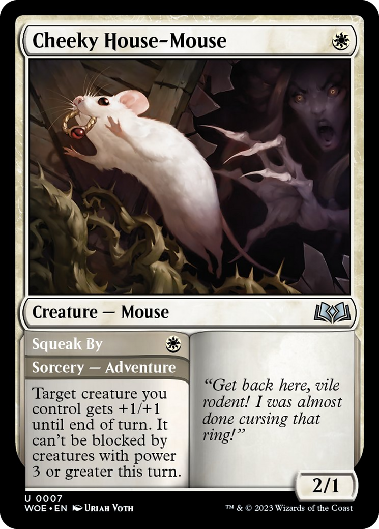 Cheeky House-Mouse [Wilds of Eldraine] | Tacoma Games