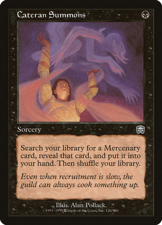 Cateran Summons [Mercadian Masques] | Tacoma Games