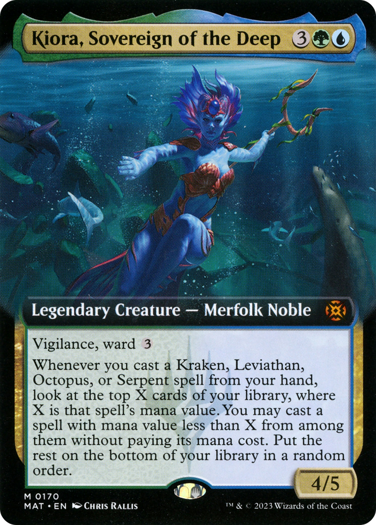 Kiora, Sovereign of the Deep (Extended Art) [March of the Machine: The Aftermath] | Tacoma Games