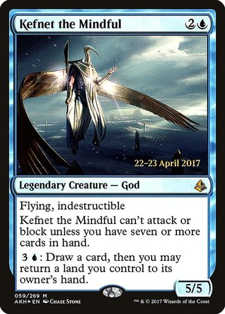 Kefnet the Mindful [Amonkhet Promos] | Tacoma Games