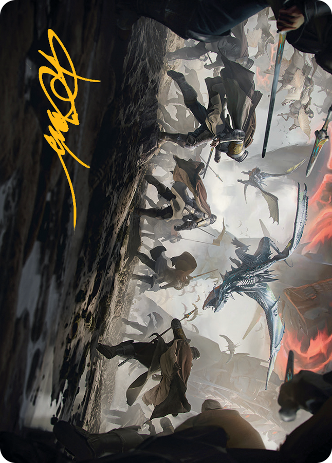 Invasion of Dominaria Art Card (Gold-Stamped Signature) [March of the Machine Art Series] | Tacoma Games