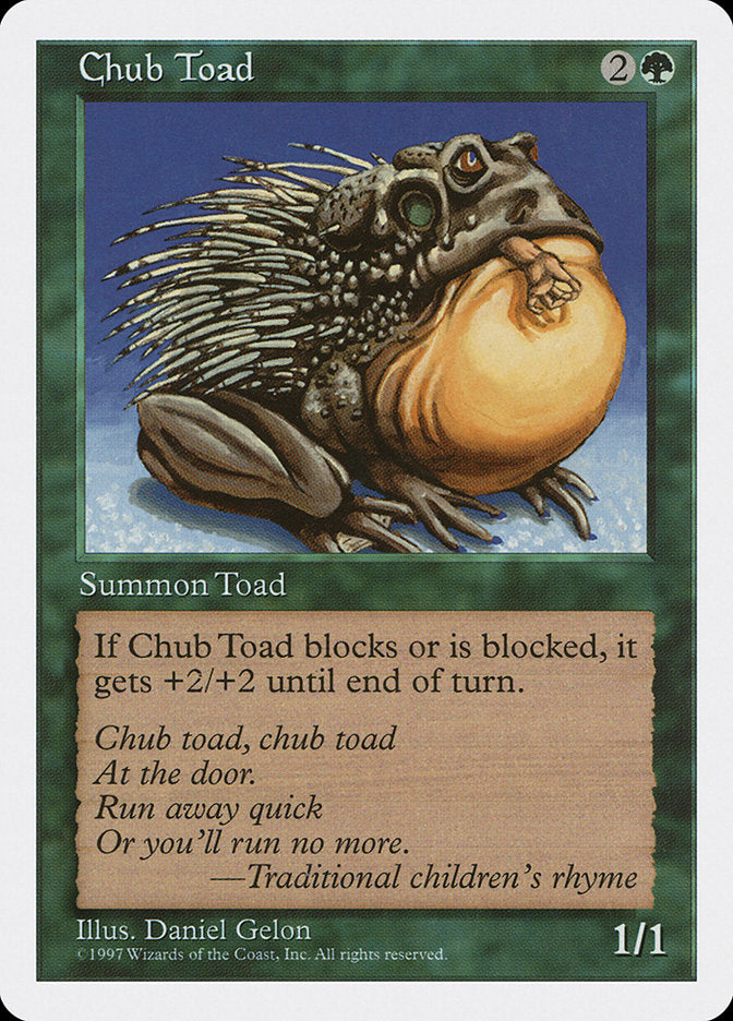Chub Toad [Fifth Edition] | Tacoma Games