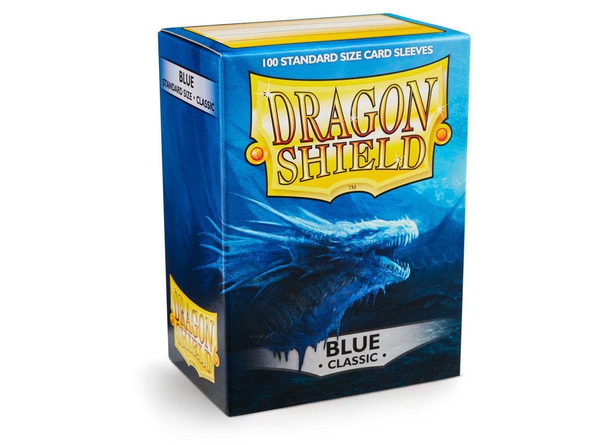 Dragon Shield Classic Sleeve - Blue ‘Drasmorx’ 100ct | Tacoma Games