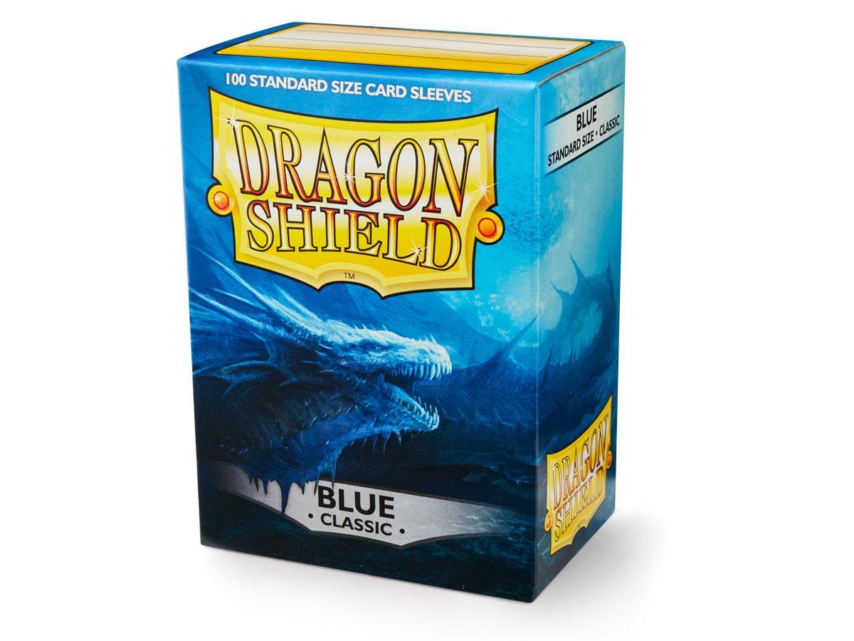 Dragon Shield Classic Sleeve - Blue ‘Drasmorx’ 100ct | Tacoma Games