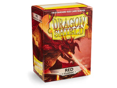 Dragon Shield Classic Sleeve - Red ‘Titanius’ 100ct | Tacoma Games
