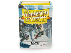 Dragon Shield Classic Sleeve - Silver ‘Mirage’ 100ct | Tacoma Games