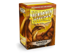 Dragon Shield Classic Sleeve - Orange ‘Pyrox’ 100ct | Tacoma Games