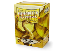 Dragon Shield Classic Sleeve - Yellow ‘Corona’ 100ct | Tacoma Games