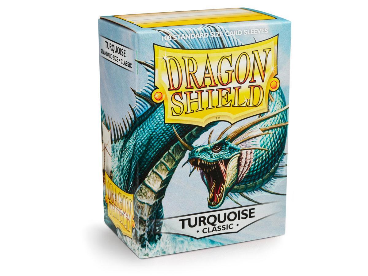 Dragon Shield Classic Sleeve - Turquoise ‘Methestique’ 100ct | Tacoma Games
