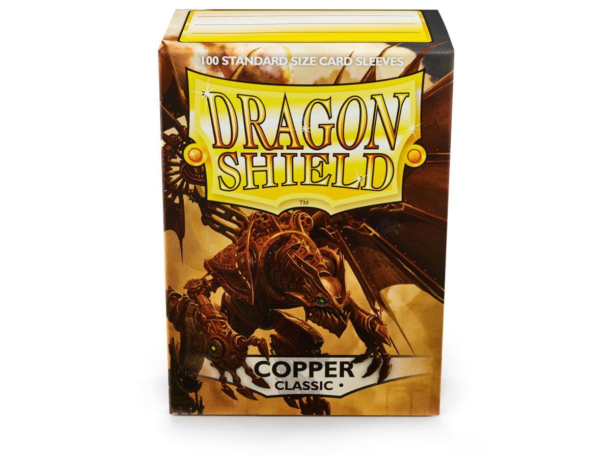 Dragon Shield Classic Sleeve - Copper ‘Fiddlestix’ 100ct | Tacoma Games
