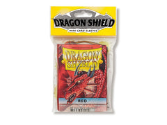Dragon Shield Classic (Mini) Sleeve - Red ‘Titanius’ 50ct | Tacoma Games