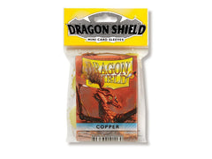 Dragon Shield Classic (Mini) Sleeve - Copper ‘Fiddlestix’ 50ct | Tacoma Games