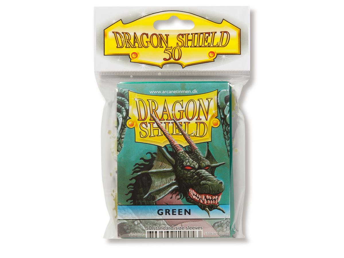 Dragon Shield Classic Sleeve - Green ‘Verdante’ 50ct | Tacoma Games