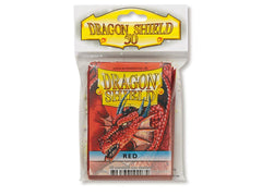 Dragon Shield Classic Sleeve - Red ‘Titanius’ 50ct | Tacoma Games