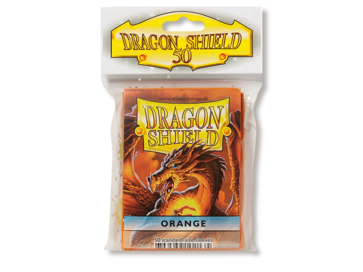Dragon Shield Classic Sleeve - Orange ‘Pyrox’ 50ct | Tacoma Games