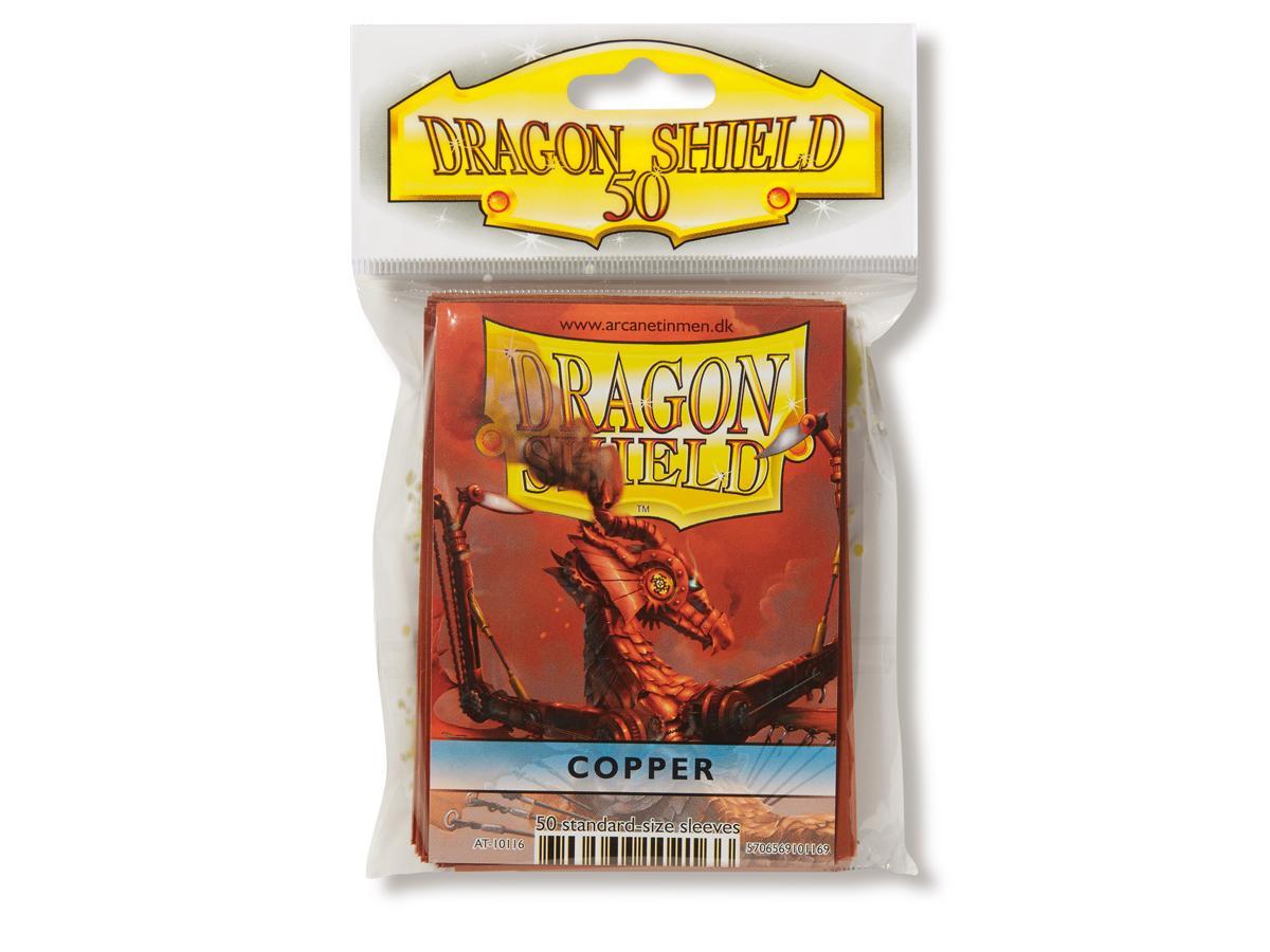 Dragon Shield Classic Sleeve - Copper ‘Fiddlestix’ 50ct | Tacoma Games