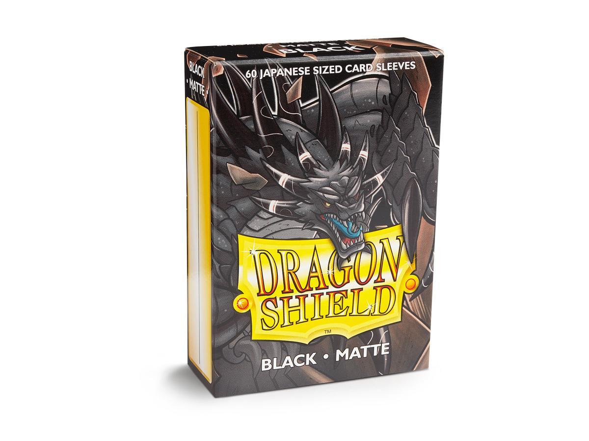Dragon Shield Matte Sleeve - Black ‘Sokush’ 60ct | Tacoma Games