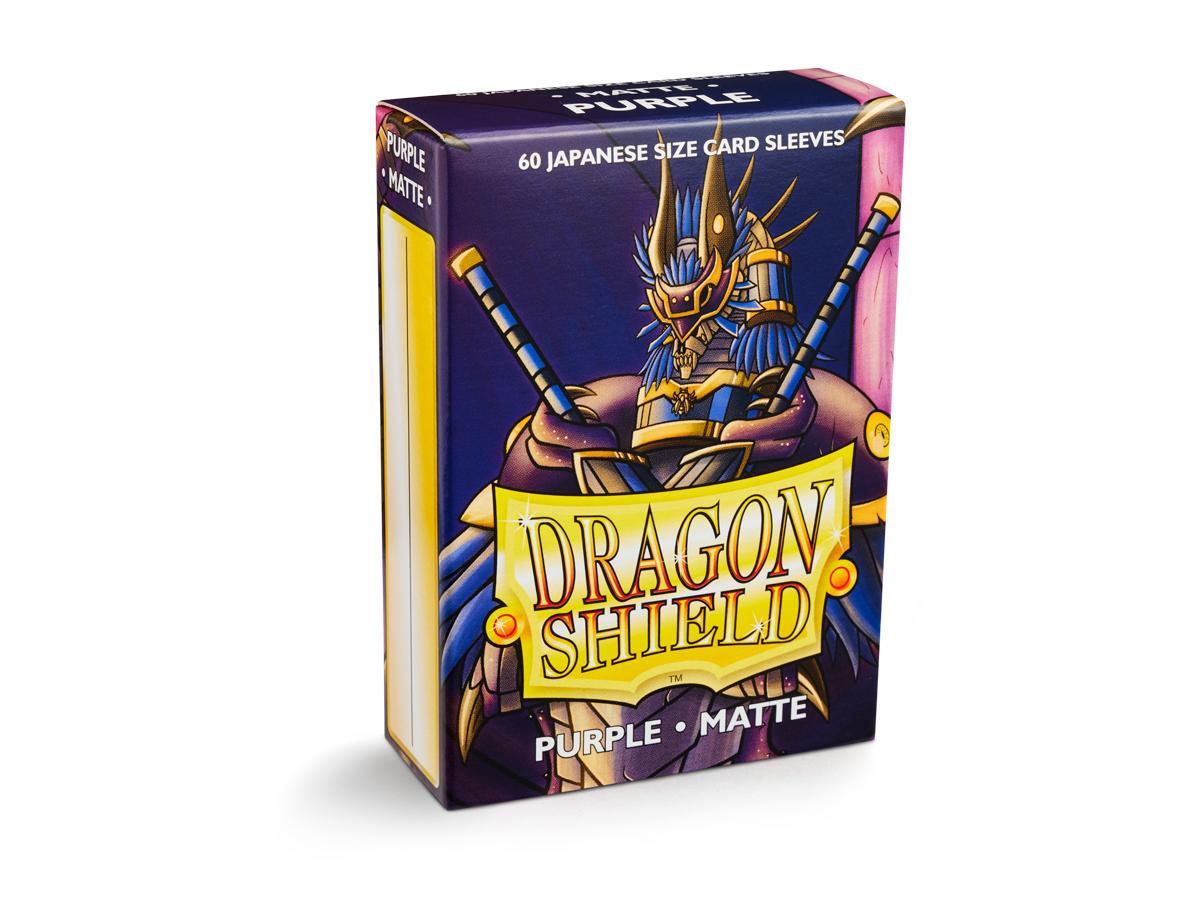 Dragon Shield Matte Sleeve - Purple ‘Fukushu’ 60ct | Tacoma Games