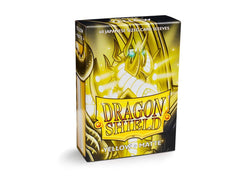 Dragon Shield Matte Sleeve - Yellow ‘SheSha’ 60ct | Tacoma Games