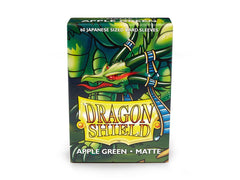 Dragon Shield Matte Sleeve - Apple Green ‘Eluf’ 60ct | Tacoma Games