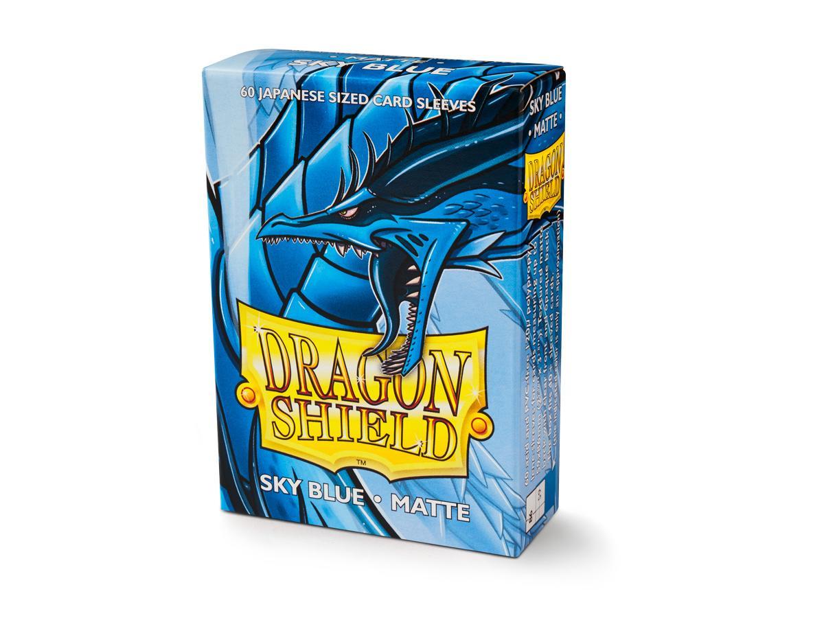 Dragon Shield Matte Sleeve - Sky Blue ‘Searinn’ 60ct | Tacoma Games